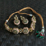 Floral kundan choker