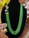 Long Green Kundan set!