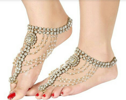 Party wear anklets!