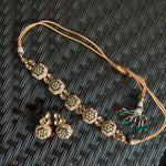 Floral kundan choker