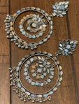 Big banjara mirror earrings!