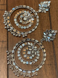 Big banjara mirror earrings!